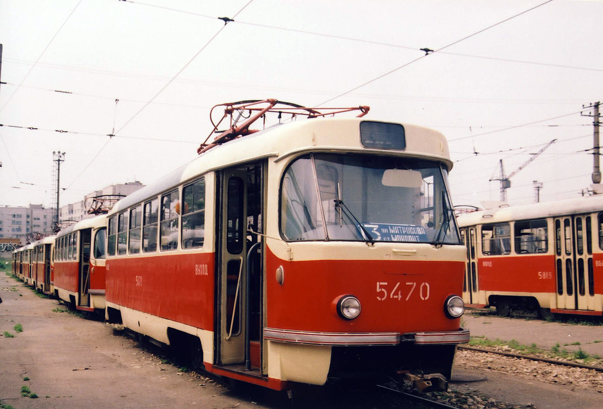 Волгоград, Tatra T3SU (двухдверная) № 5470