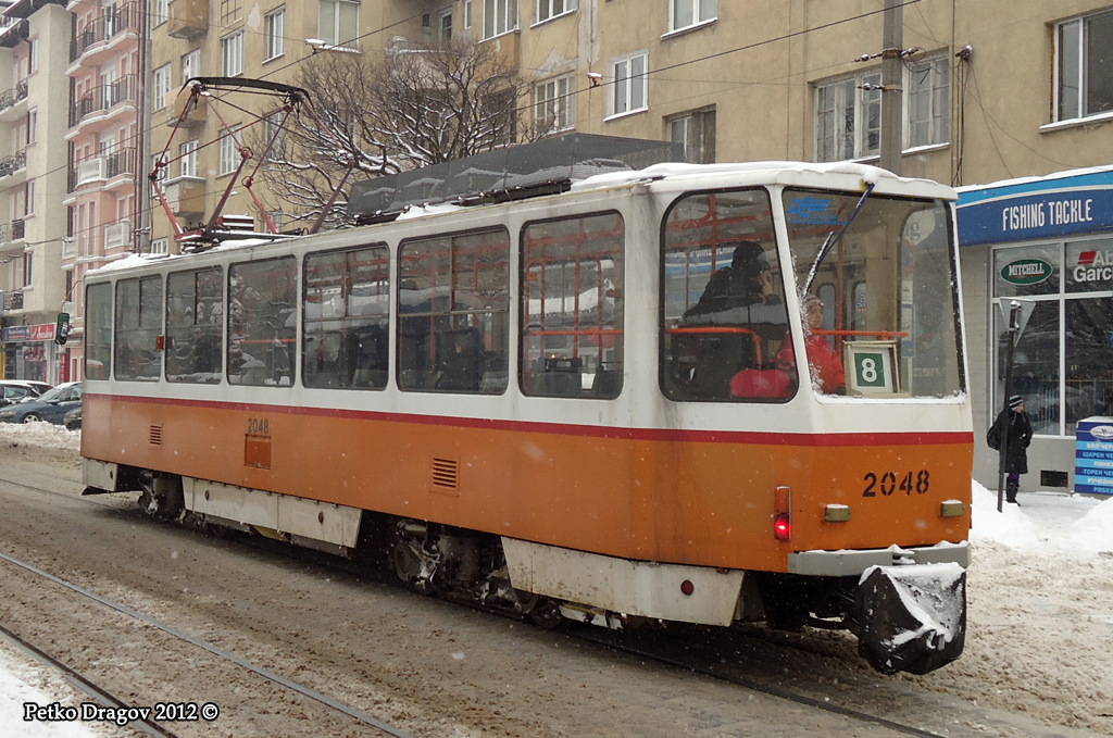 София, Tatra T6A2SF № 2048