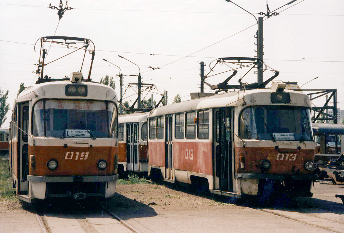 Кривой Рог, Tatra T3SU № 019; Кривой Рог, Tatra T3SU № 013; Кривой Рог, Tatra T3SU № 016