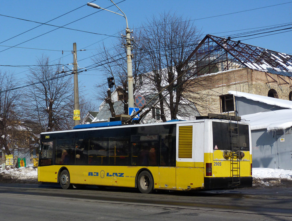 Киев, ЛАЗ E183D1 № 2905