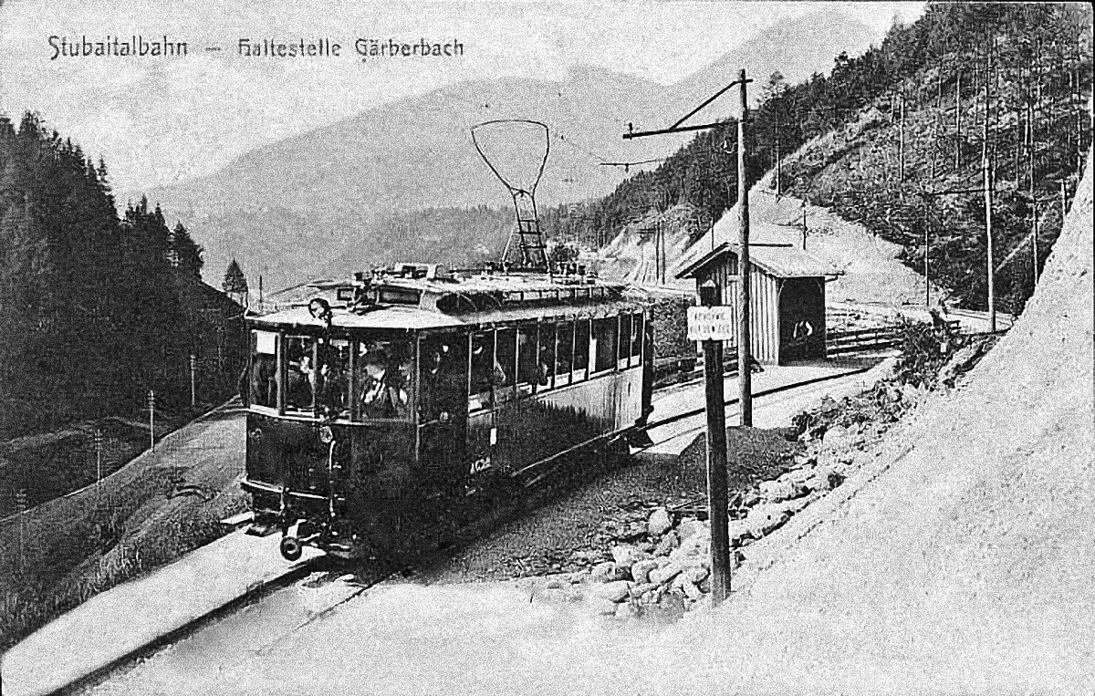 Инсбрук — Stubaitalbahn; Инсбрук — Старые фотографии