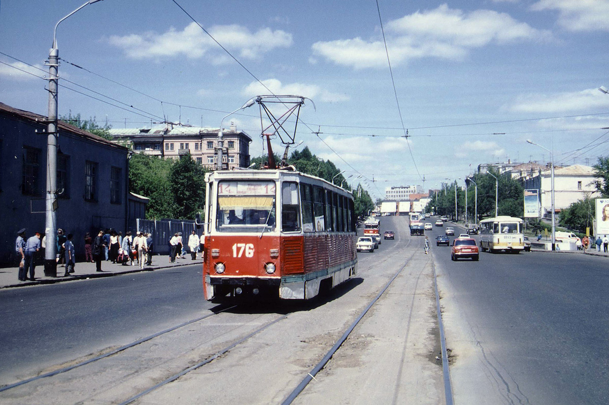 Омск, 71-605 (КТМ-5М3) № 176; Омск — Закрытые трамвайные линии
