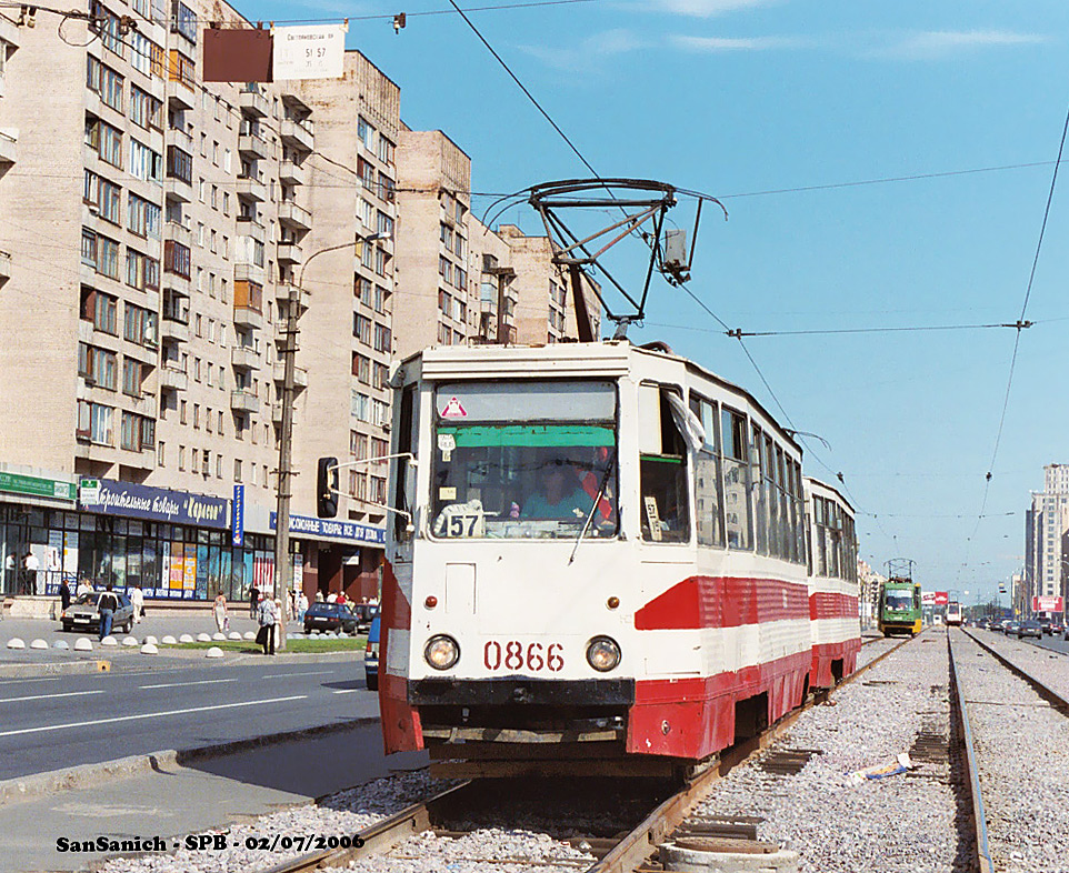 Санкт-Петербург, 71-605 (КТМ-5М3) № 0866