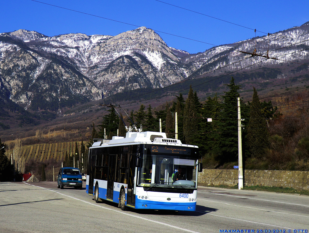 Крымский троллейбус, Богдан Т70115 № 6400
