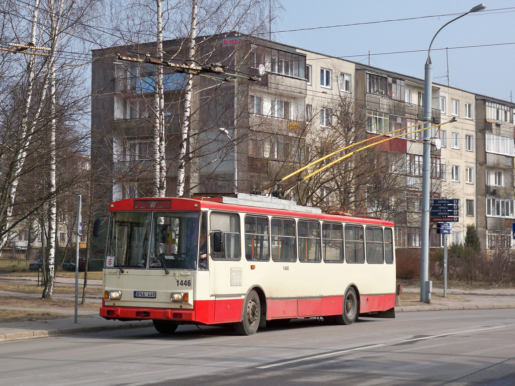 Вильнюс, Škoda 14Tr02 № 1446