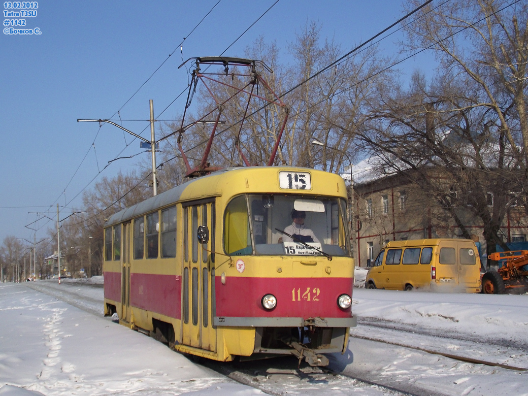 Ульяновск, Tatra T3SU № 1142