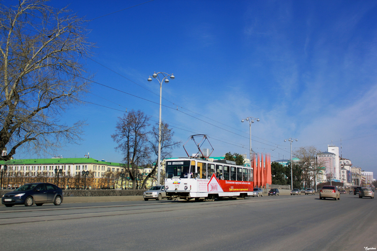 Екатеринбург, Tatra T6B5SU № 375