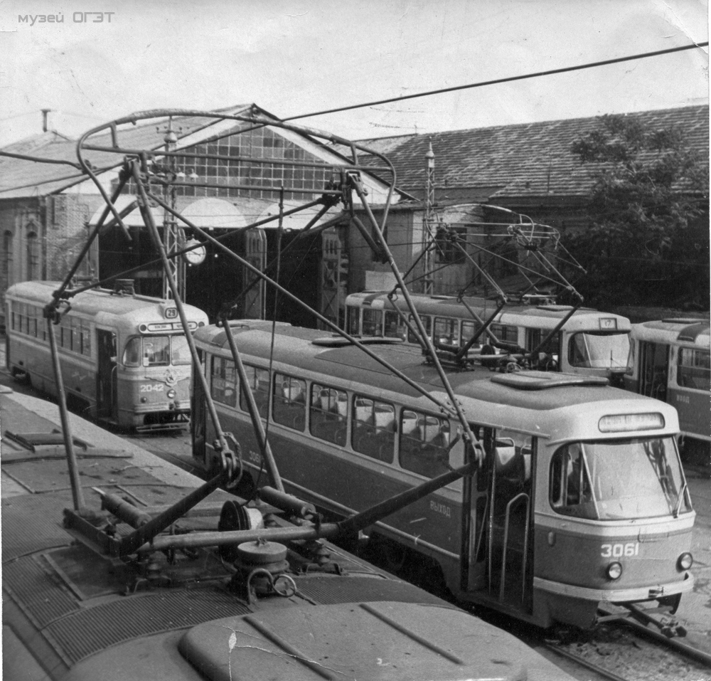 Одесса, Tatra T3SU (двухдверная) № 3061; Одесса — Исторические фотографии: трамвай