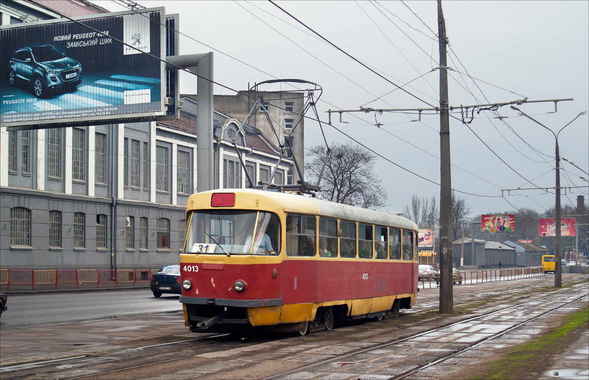 Одесса, Tatra T3SU № 4013