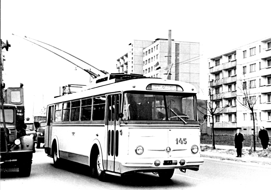 Вильнюс, Škoda 9Tr9 № 145; Вильнюс — Старые фотографии