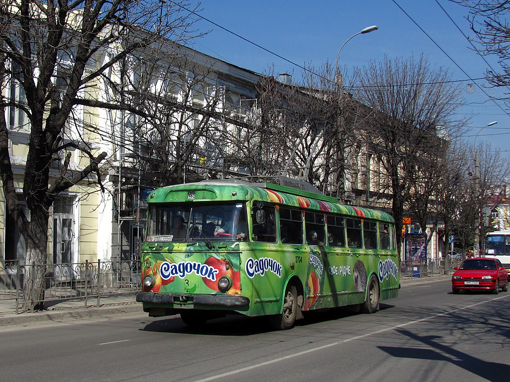 Крымский троллейбус, Škoda 9TrH27 № 3704
