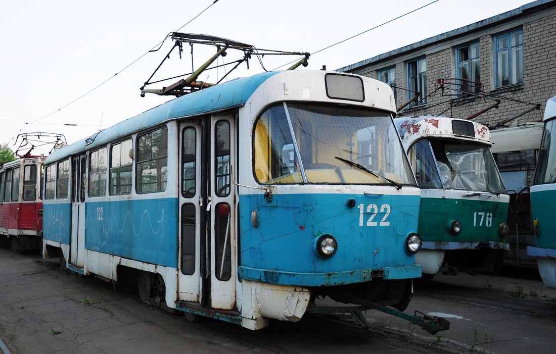 Донецк, Tatra T3SU № 122 (4122); Донецк, Tatra T3SU № 178 (4178)