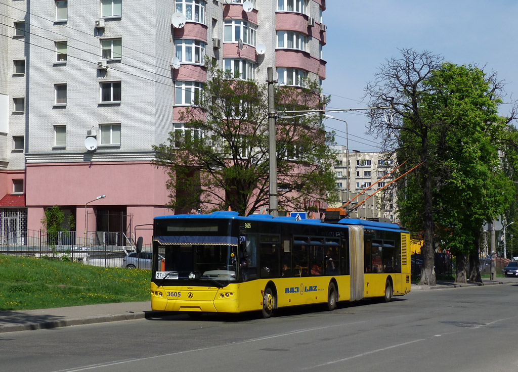 Киев, ЛАЗ E301D1 № 3605