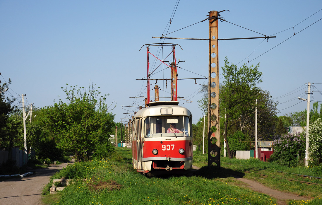 Донецк, Tatra T3SU № 937