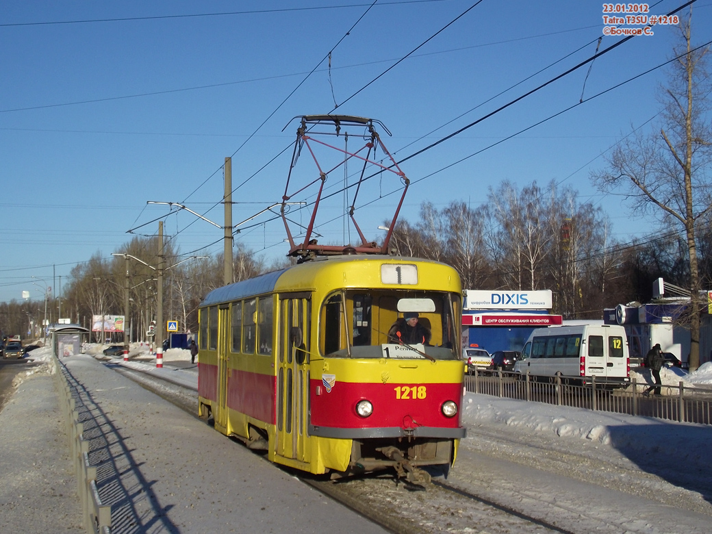 Ульяновск, Tatra T3SU № 1218