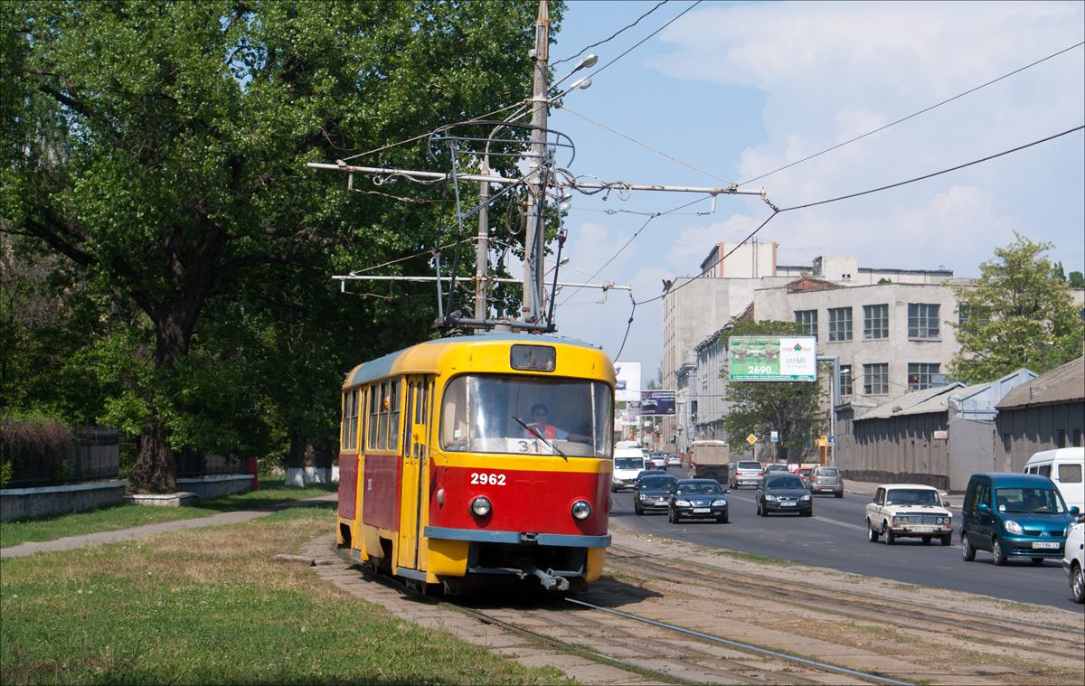 Одесса, Tatra T3SU № 2962