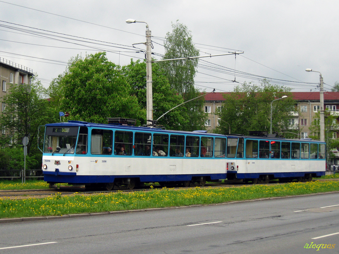 Рига, Tatra T3MR (T6B5-R) № 35098