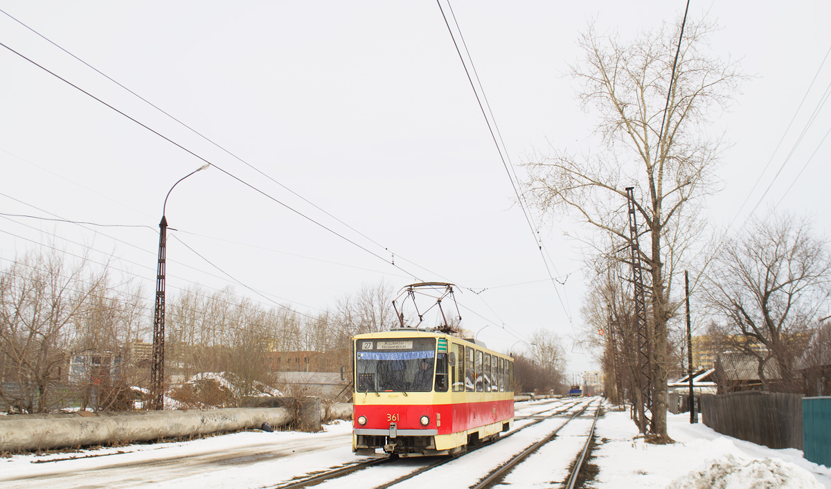 Екатеринбург, Tatra T6B5SU № 361