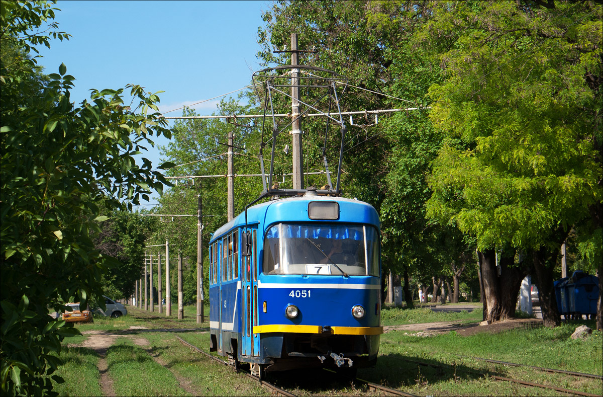 Одесса, Tatra T3R.P № 4051