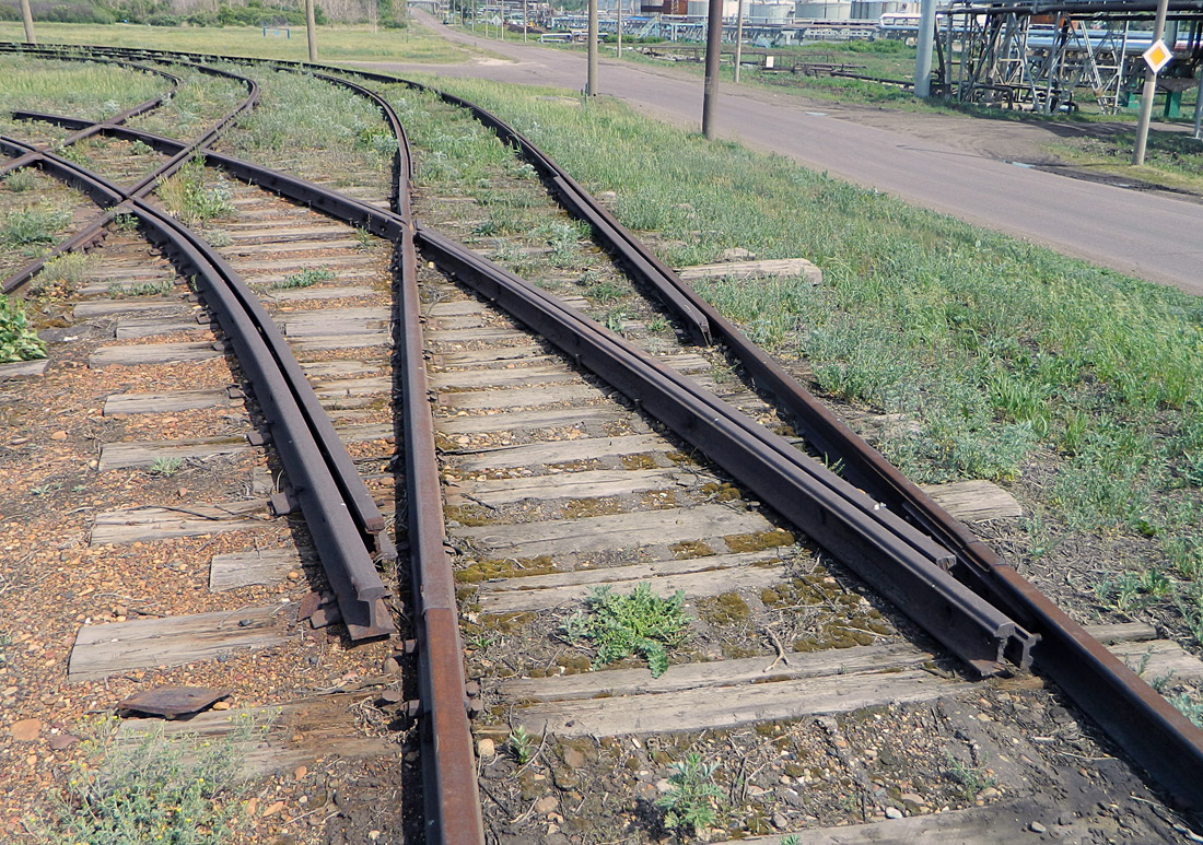 Салават — Закрытая трамвайная линия на Ново-Салаватскую ТЭЦ; Салават — Конечные станции и разворотные кольца