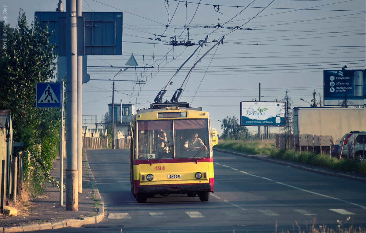 Киев, Škoda 15Tr03/6 № 494