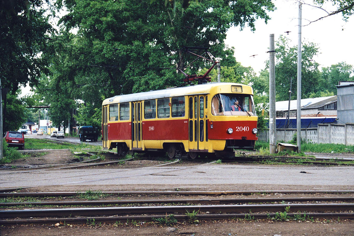Уфа, Tatra T3SU № 2040; Уфа — Закрытые трамвайные линии