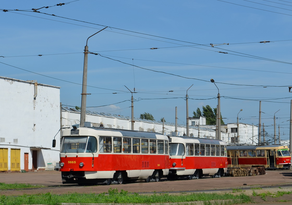 Киев, Tatra T3 № 5665