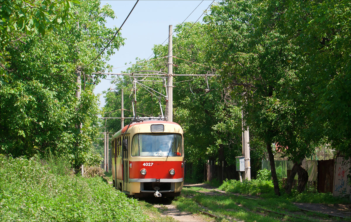 Одесса, Tatra T3SU № 4027