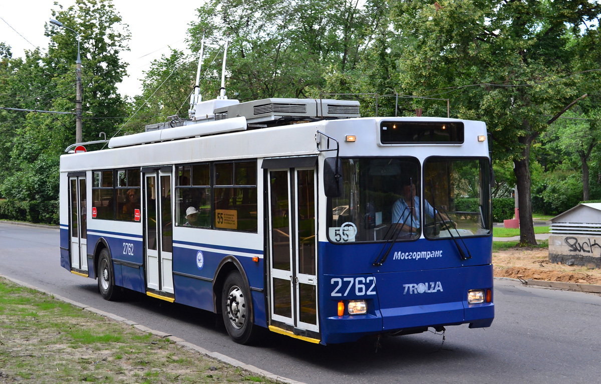 Москва, Тролза-5275.05 «Оптима» (КР МТрЗ) № 2762