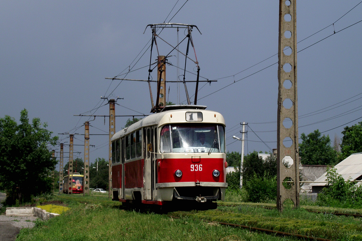 Донецк, Tatra T3SU № 936 (3936)