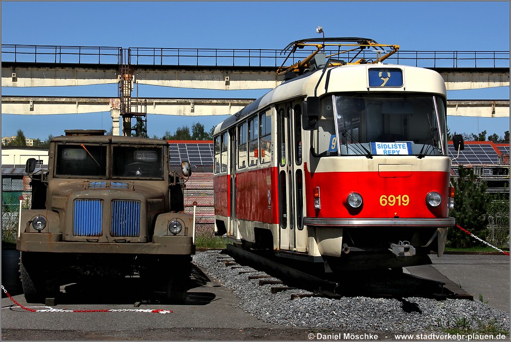 Прага, Tatra T3 № 6919