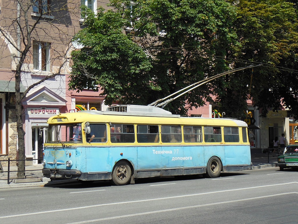 Тернополь, Škoda 9TrH29 № 077