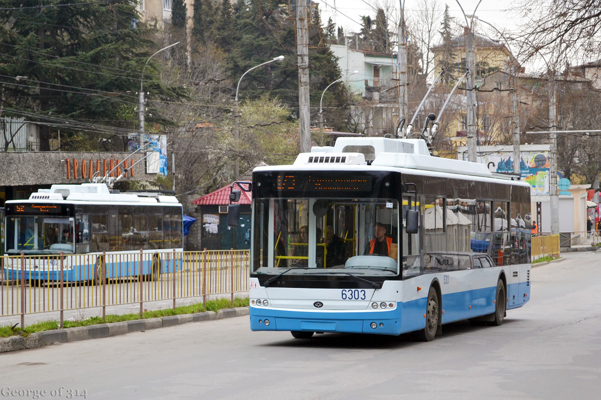 Крымский троллейбус, Богдан Т70110 № 6303