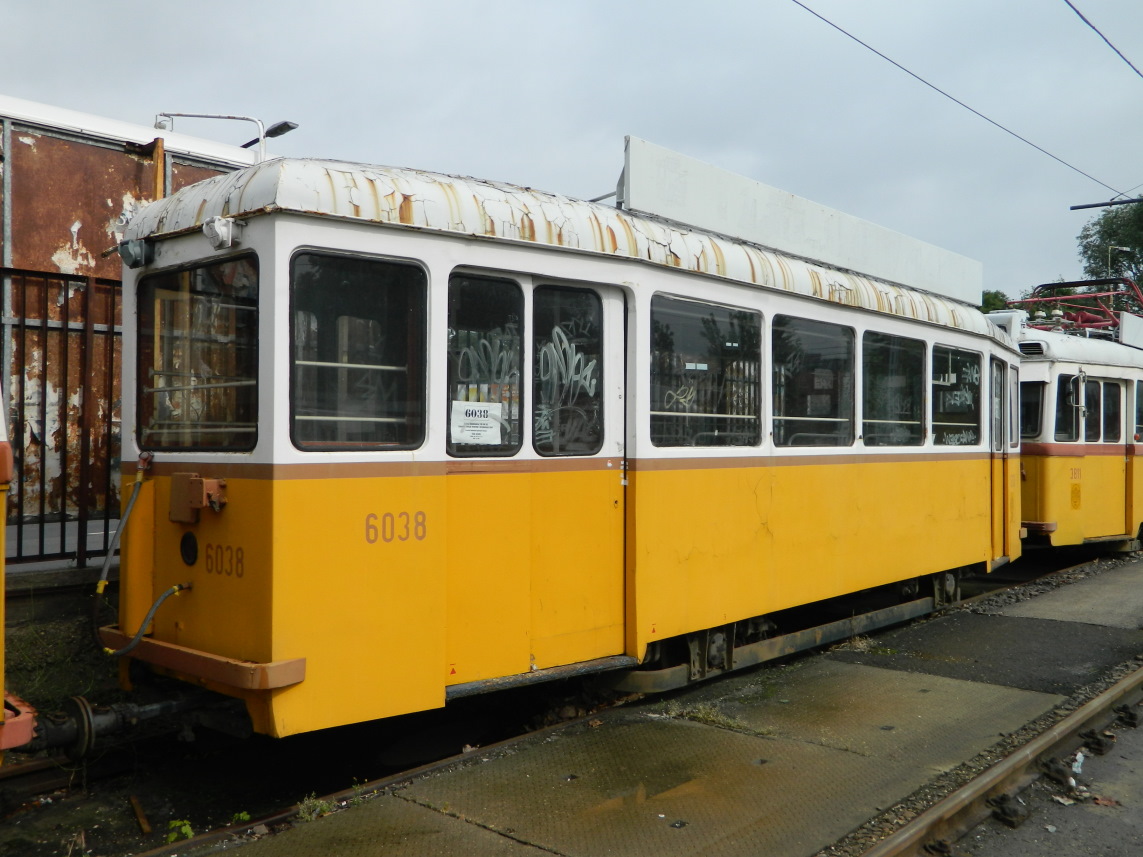 Будапешт, FP (DJJ) № 6038; Будапешт — Трамвайные депо