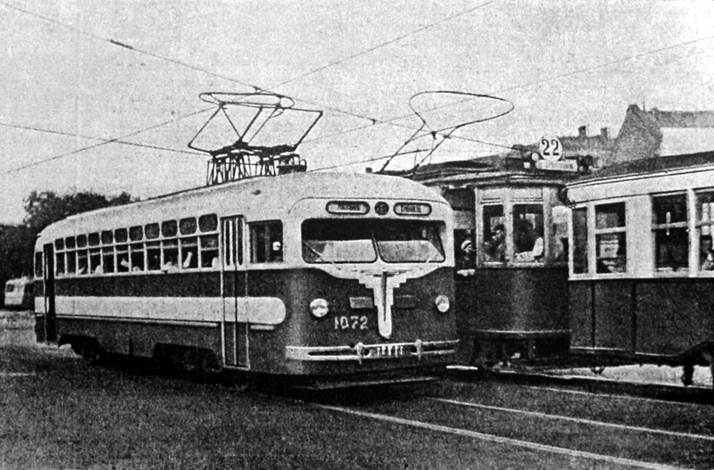 Москва, МТВ-82А № 1072; Москва — Исторические фотографии — Трамвай и Троллейбус (1946-1991)
