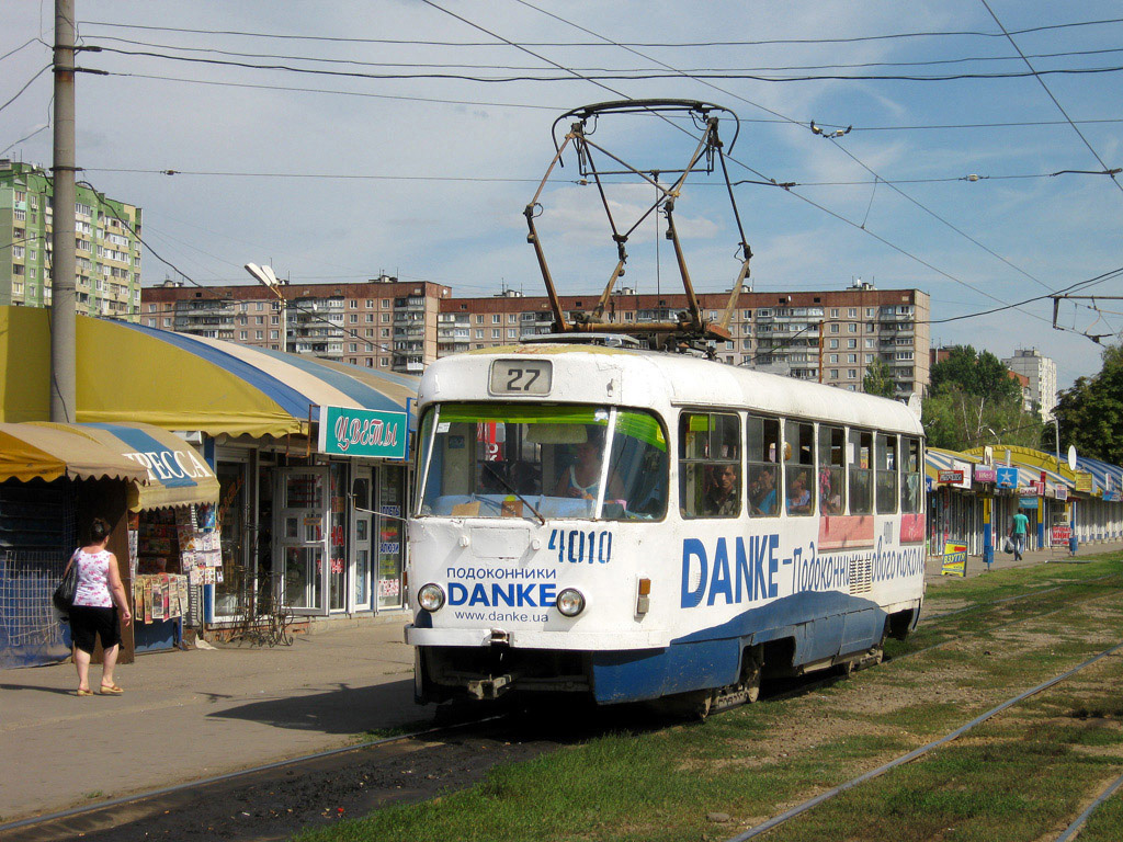 Харьков, Tatra T3SU № 4010