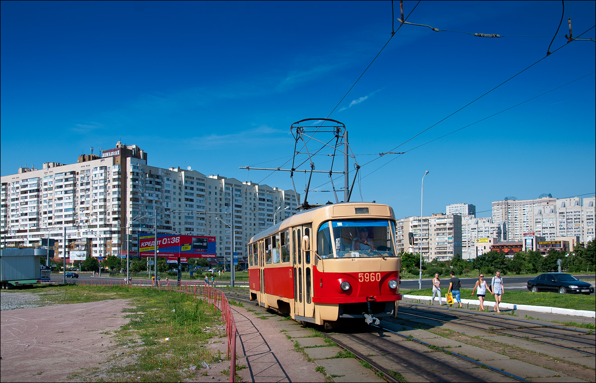 Киев, Tatra T3SU № 5960