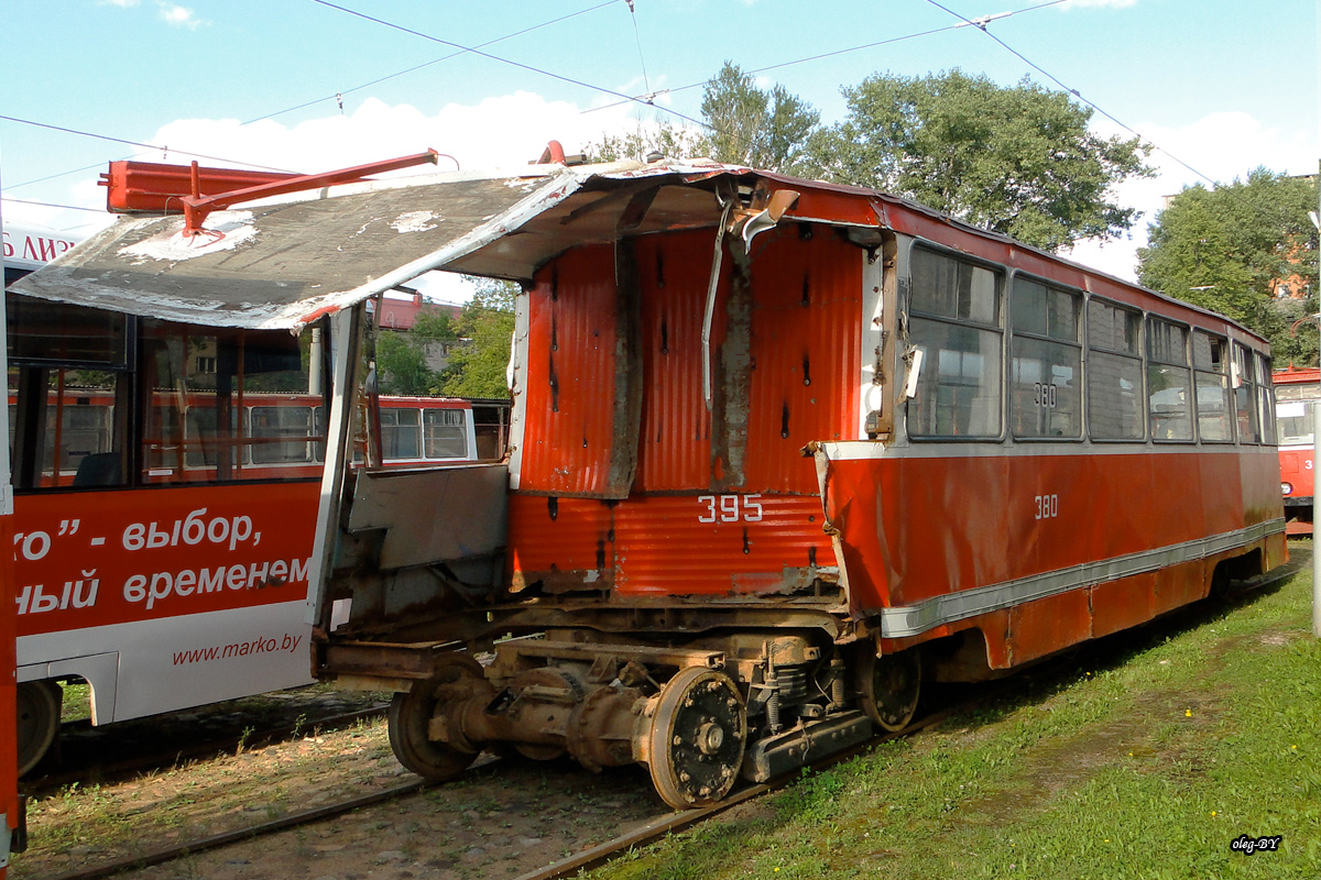 Витебск, 71-605 (КТМ-5М3) № 380; Витебск — Вагоны, повреждённые в ДТП