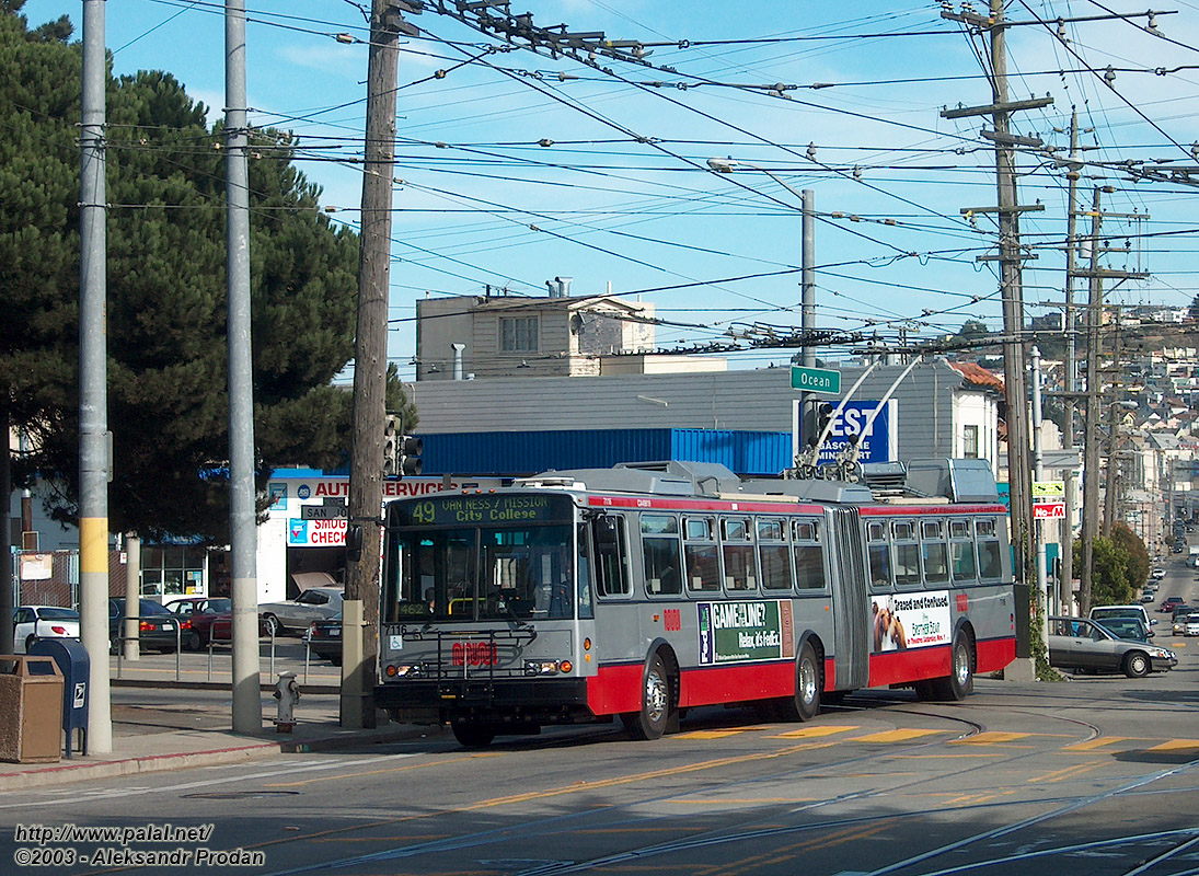 Сан-Франциско, область залива, Škoda 15TrSF № 7116