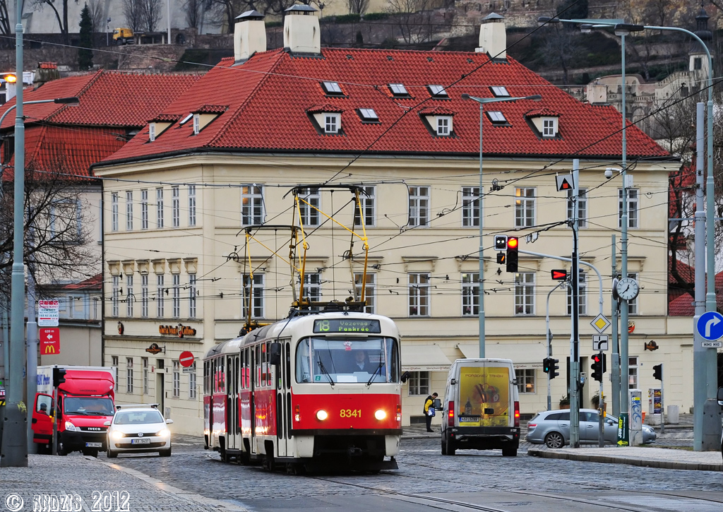 Прага, Tatra T3R.P № 8341