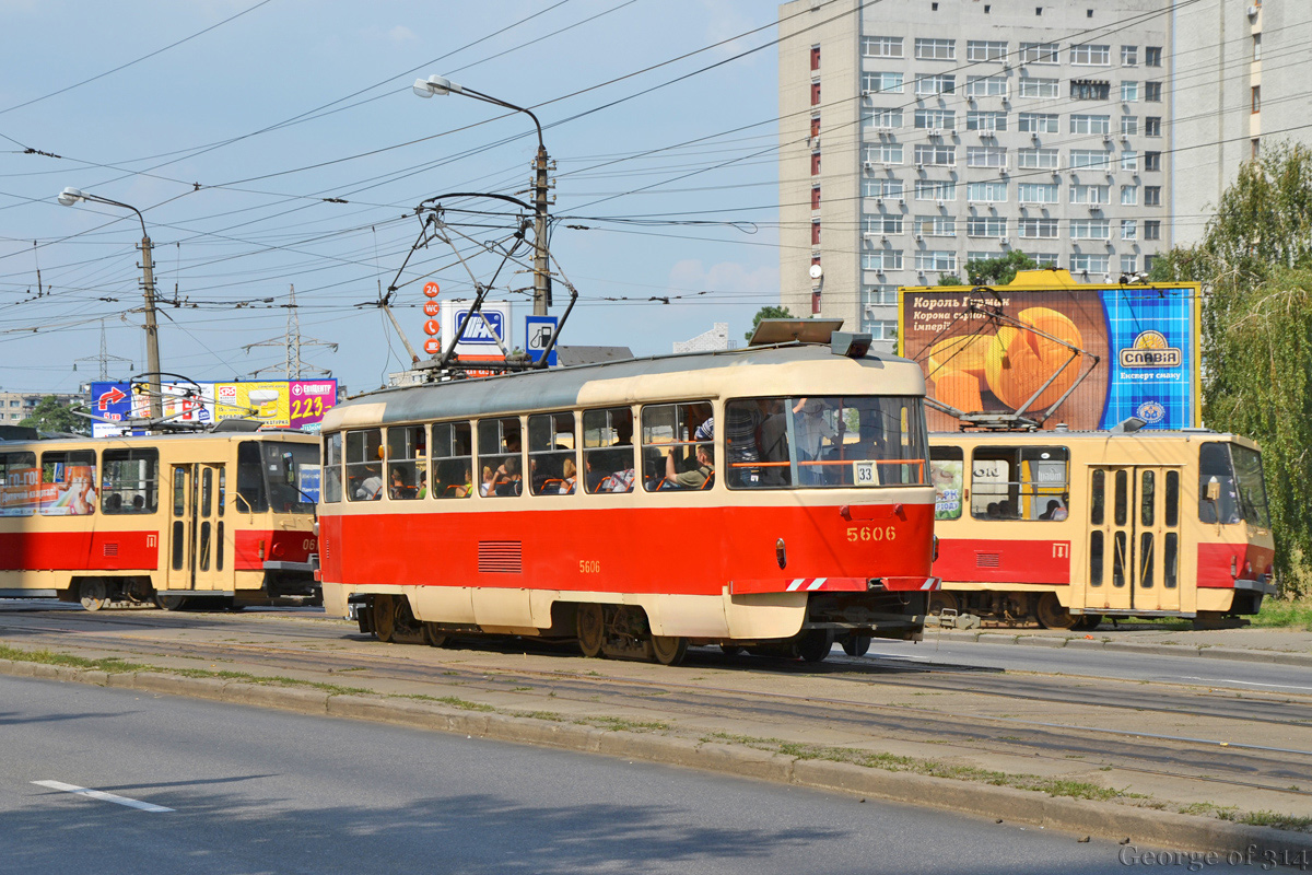 Киев, Tatra T3SU № 5606