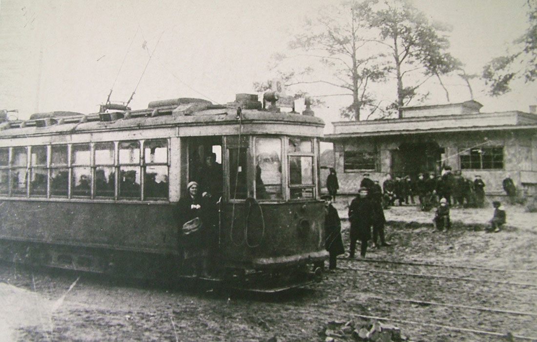 Тверь, Х № 7; Тверь — Старые фотографии (1917—1991); Тверь — Трамвайные конечные станции и кольца