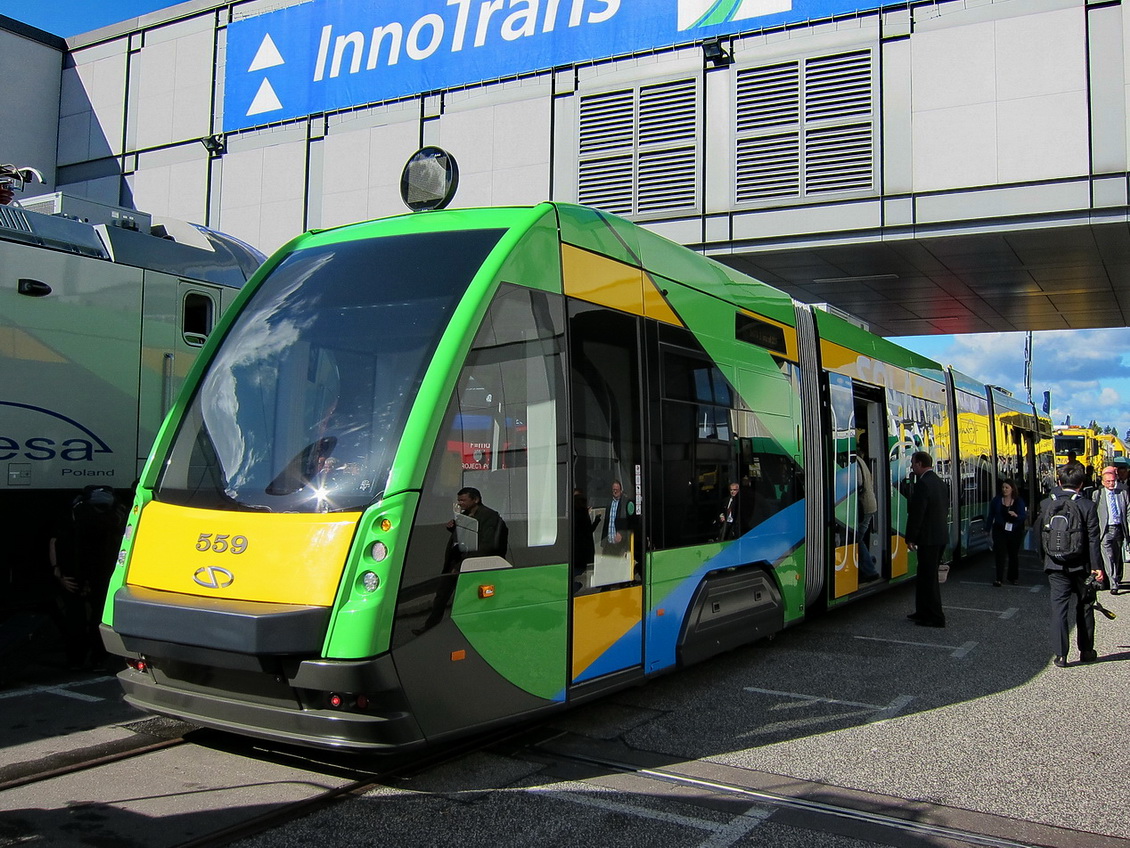 Познань, Solaris Tramino S105p № 559; Берлин — InnoTrans 2012
