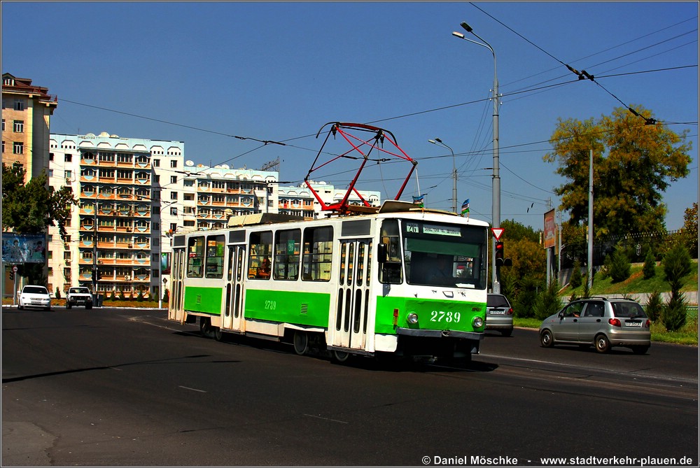 Ташкент, Tatra T6B5SU № 2739