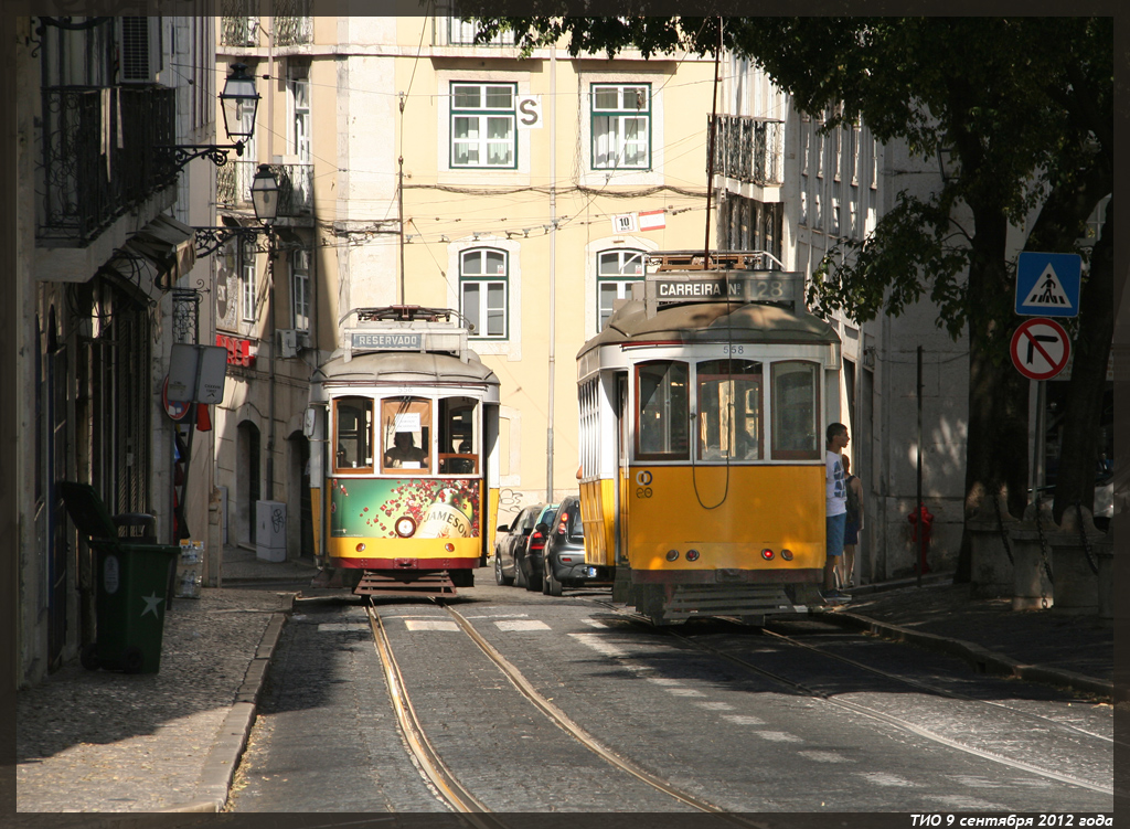 Лиссабон, Carris 2-axle motorcar (Remodelado) № 556; Лиссабон, Carris 2-axle motorcar (Remodelado) № 558