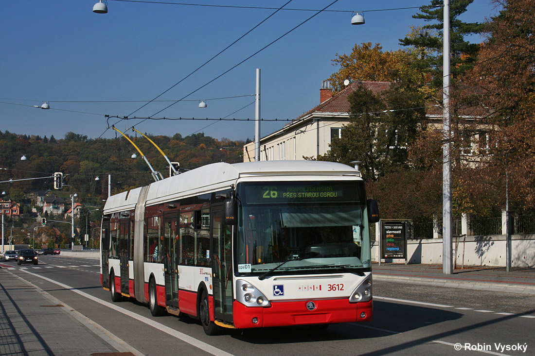 Брно, Škoda 25Tr Irisbus Citelis № 3612