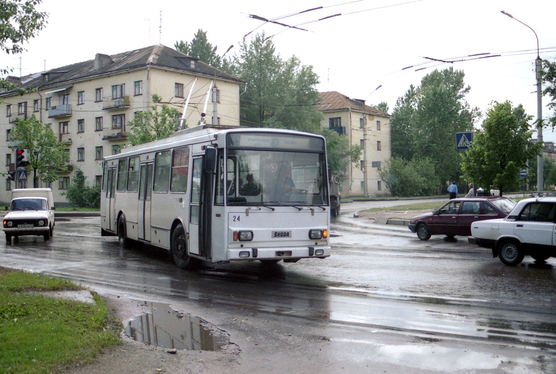 Великий Новгород, Škoda 14TrM (ВМЗ) № 24