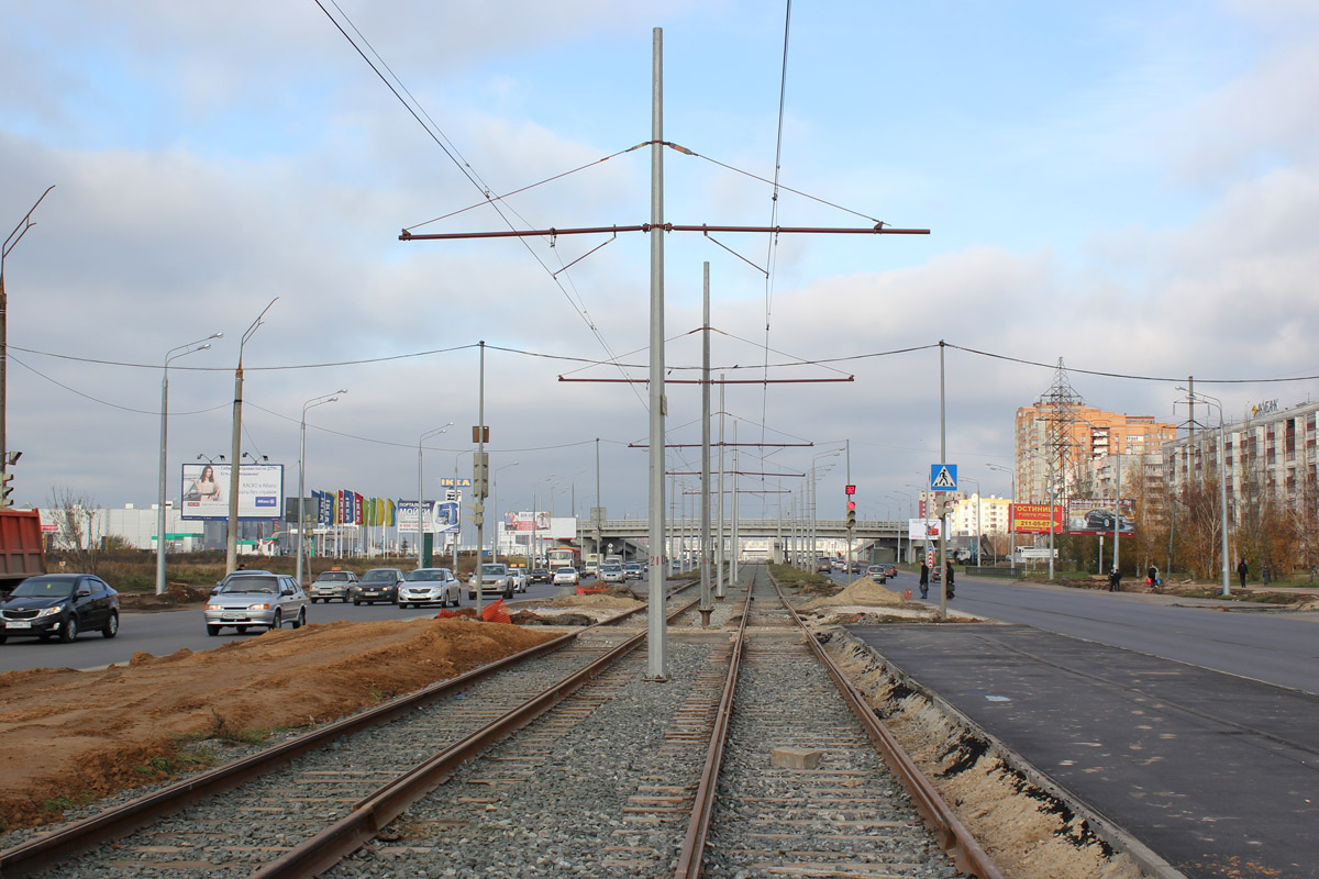 Казань — Реконструкции трамвайных линий