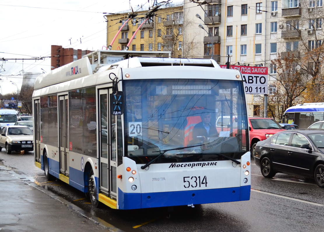 Москва, Тролза-5265.00 «Мегаполис» № 5314 Москва, Тролза-5265.00 «Мегаполис» № 5314