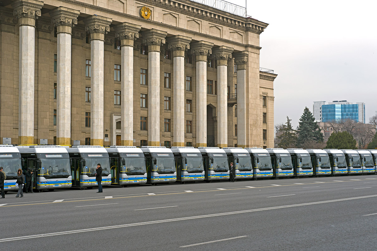 Алматы — Новые троллейбусы